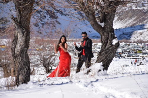 Shambho Shiva Shankara movie song shoot 04